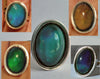 Vintage Sterling Silver Mood Ring